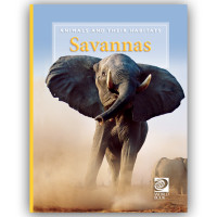 Image of Animals and thrir habitats - savannas