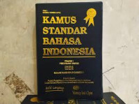 Image of Kamus standar bahasa Indonesia disertai pedoman EBI